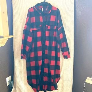 Plaid Long Flannel